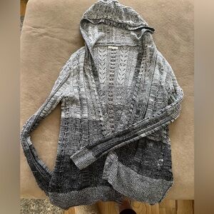 Maurice’s Hooded Grey Cardigan
